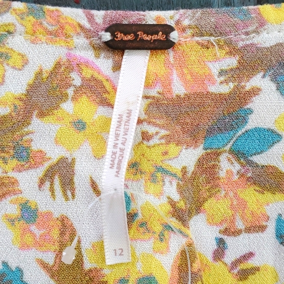 Free People Forget Me Not Mini Dress, Size 12, NWOT - Picture 5 of 13